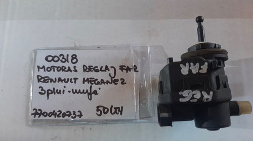 00318 Motoras reglaj far Renault Megane 2 / M