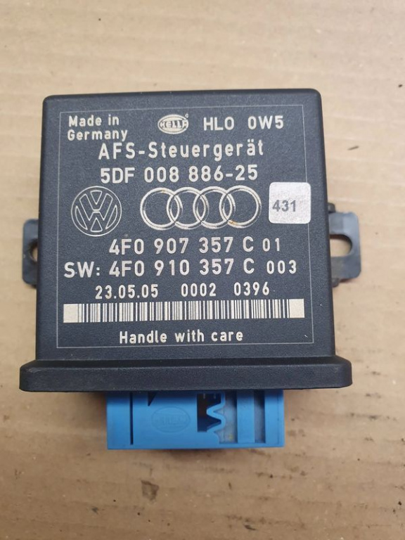 00411 Modul reglare faruri Audi A4 B7 Co