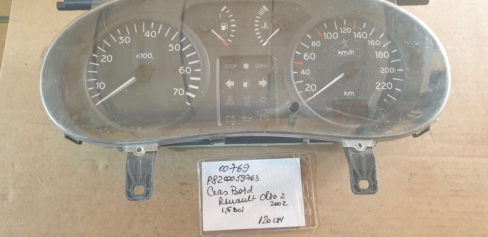 00769 Ceasuri bord Renault Clio 2 1.5 dci 2002