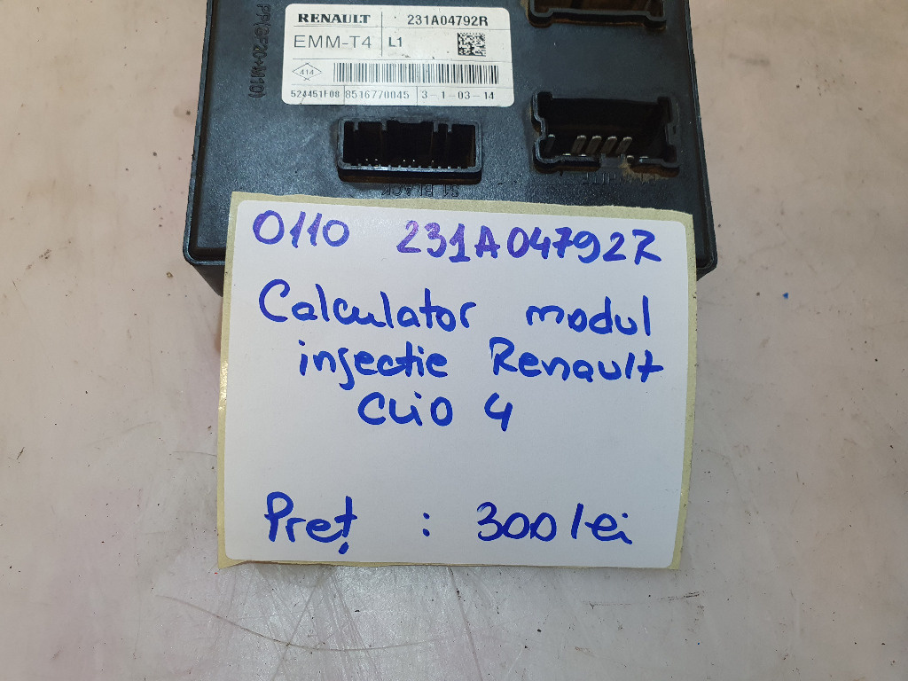 0110 231A04792R CALCULATOR MODUL INJECTI