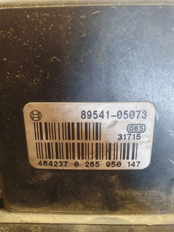 01616 Unitate control ABS , Toyota Avensis II (T25) [Fabr 2002-2008] 0265950147, 89541-05073