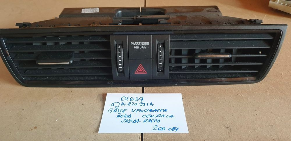 01639 Grila ventilatie bord centrala Skoda Rapid