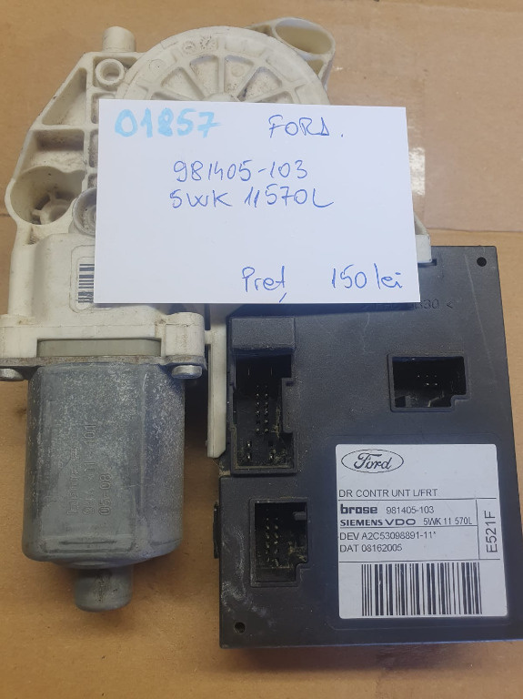 01857 MODUL + MOTORAS FORD 981405103 5WK11570L