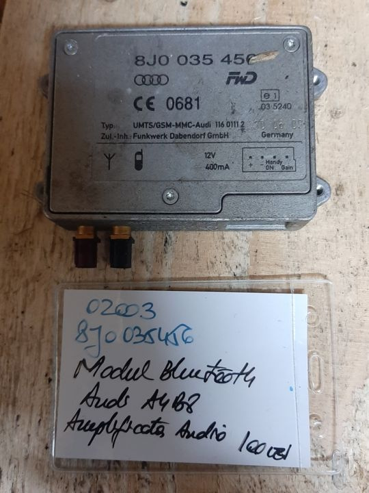 02003 05488 Modul bluetooth , amplificator audio Audi 8J0035456 8J0035456a