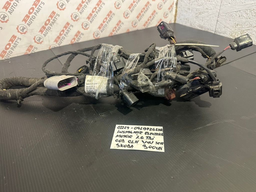 02224 INSTALATIE ELECTRICA MOTOR VW SKODA SEAT 1.6 TDI CLH COD 04L972627R