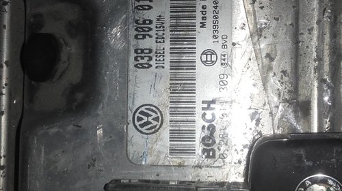 038906012HA ECU SKODA OCTAVIA 1.9 TDI ALH 200