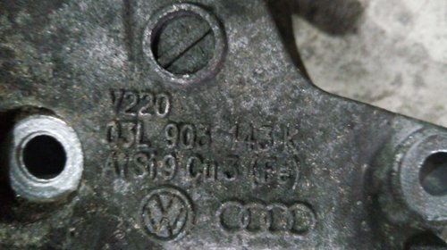 03L903143K Suport accesorii 1.6 TDI 77 kw motor CAY din 2009 2010 2011 2012 2013