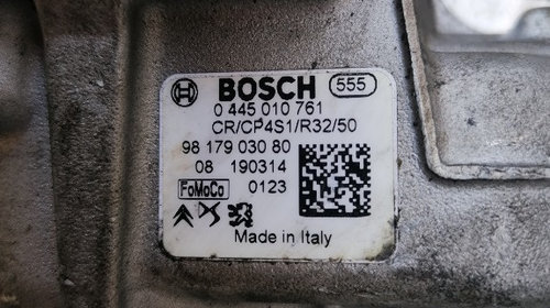 0445010761 9817903080 0445010760 Bosch Pompa Inalta presiune Citroen /Peugeot Opel 1.5 BlueHDi