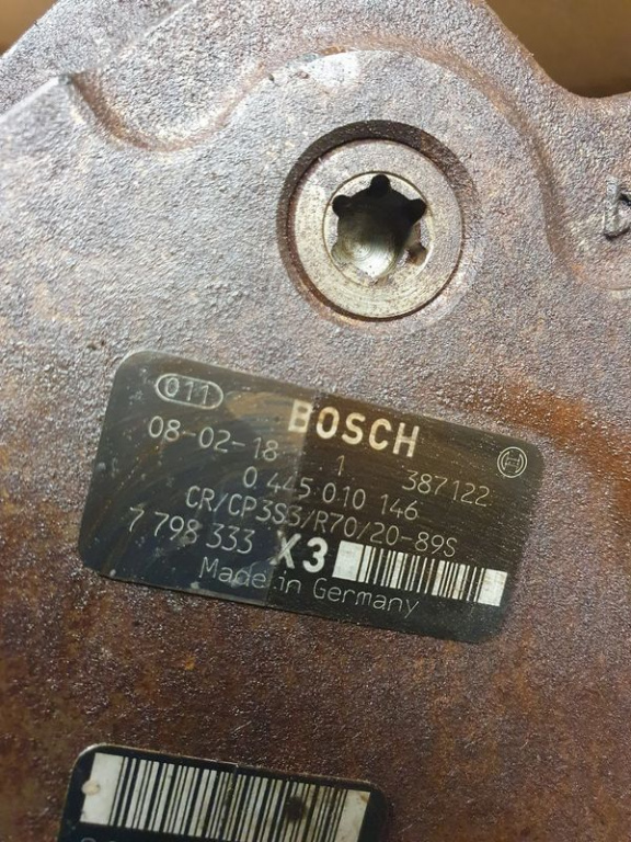 04482 POMPA INALTA PRESIUNE, 7798333X3, 0445010146, BMW 5 (E60) 3.0 d
