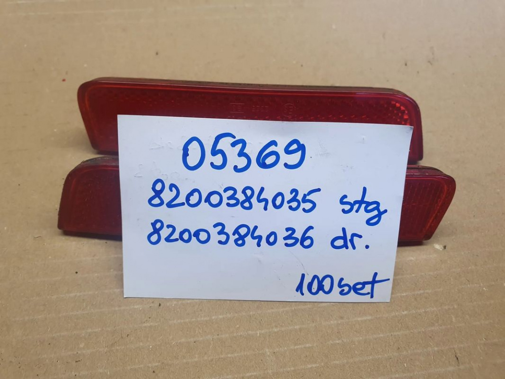05369 CATADIOPTRU BARA SPATE DUSTER 2010+