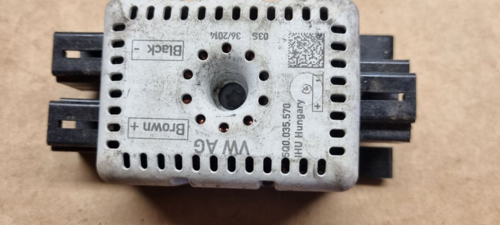05505 Modul amplificator antena filtru frecventa vw 5q0035570