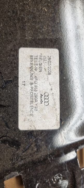 05598 Ornament stalp lateral stanga skoda rapid 5ja853289