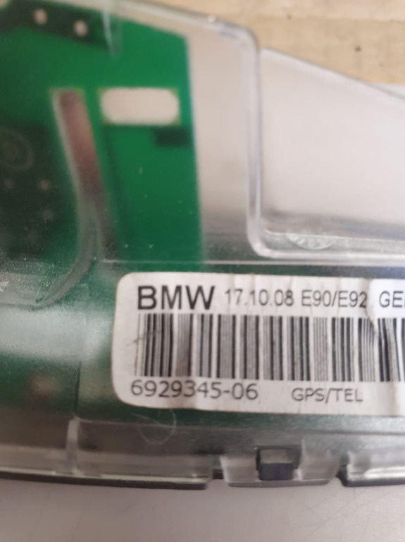 06585 MODUL ANTENA GPS / TEL BMW E90 / E92 COD 6929345-06