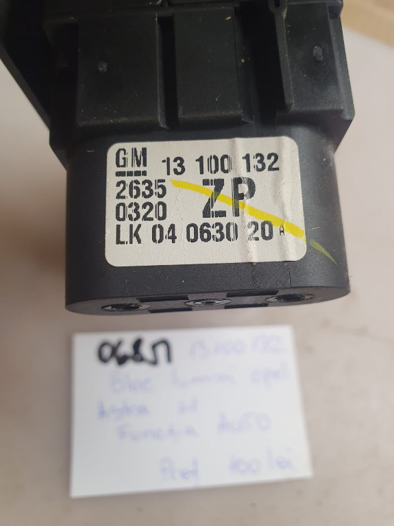06851 BLOC LUMINI OPEL CU FUNCTIA AUTO 13100132