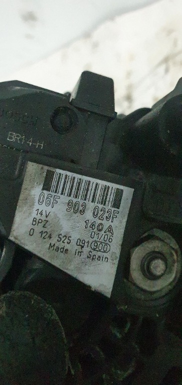 06F903023F Alternator Skoda 2.0 TDI tip 