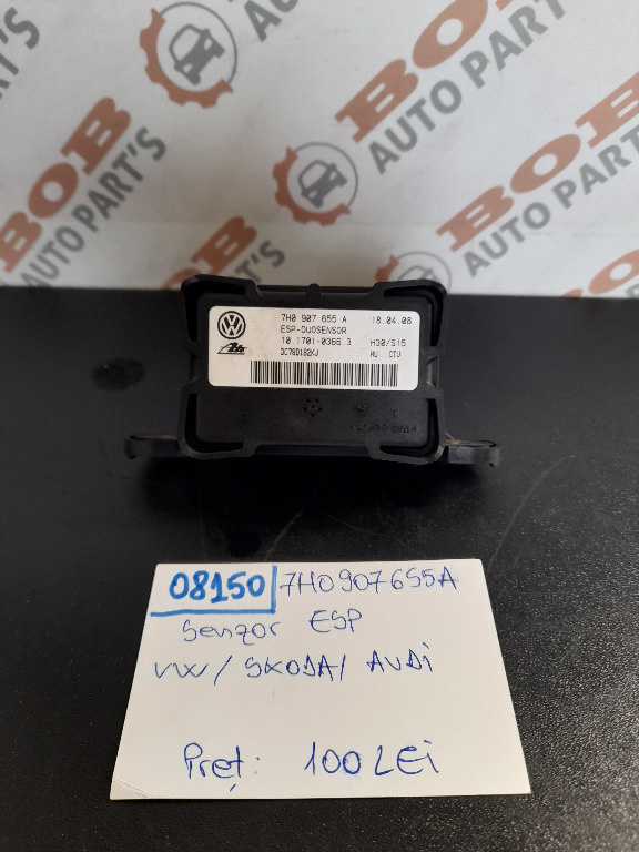 08150 7H0907655A SENZOR MODUL ESP VW SKODA SEAT AUDI