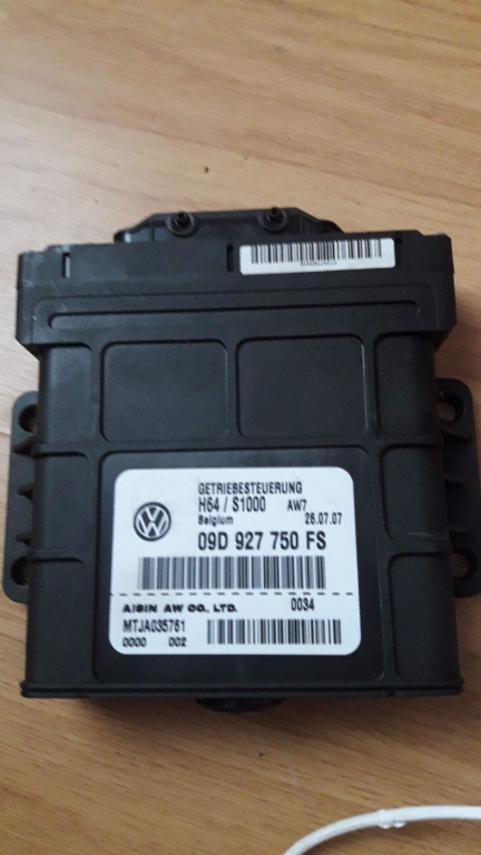 09D927750FS Calculator cutie automata Audi Q7 2007 MOTOR quattro 3.0 T