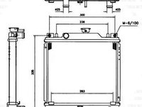 1502708571 Radiator racire/apa AIXAM 500 0.5 Diesel NOU !