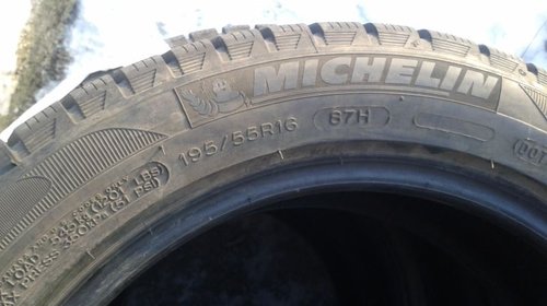 195/55/16 M+S ** Anvelope de Iarna ** MICHELIN ALPIN **