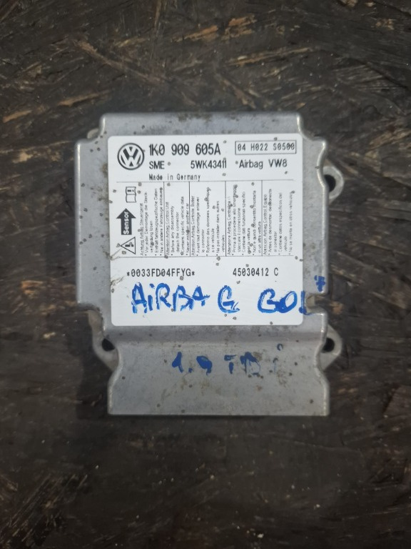1k0909605A Modul airbag Volkswagen - imagine 1