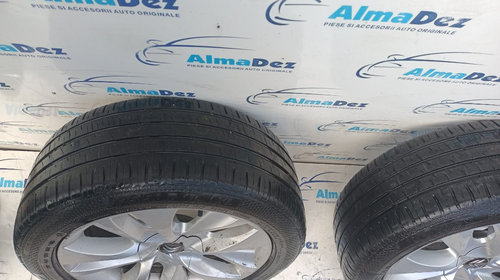 2 buc jante aliaj cu cauciucuri 225/50R17 Citroen Ds5