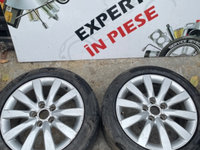 2 bucati janta aliaj pe 17" 5x112 oem audi cod 8k0601025br 8j et47 cu anvelope 245/45/17