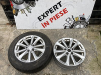 2 bucati janta aliaj pe 17" 5x114,3 nissan qashqai 7j 403004ea1b anvelopa kumho ecsta hs51 215/60/17 dot 1323