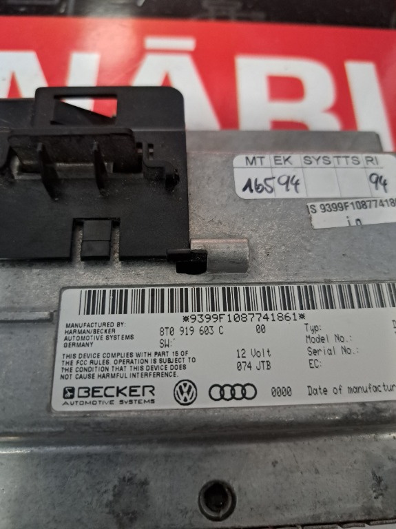 2005-11 Audi A5 A6 Q7 GPS Informații TV