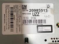 20983513 CD Player Opel astra J 2012