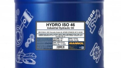 2102 HLP46 ULEI HIDRAULIC HYDRO ISO 46 HL 10L
