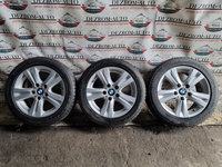 3 jante aliaj originale cu anvelope iarna BMW X1 E84 (195/55/R16) 5X120 72,6 butuc cod : 6779696