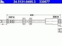 330677 ate furtun frana fata pt mercedes v-class,vito dupa 03/1996