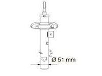 339707 kayaba dreapta fata pt peugeot 207