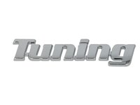 35201CXS Emblema / logo autoadeziva "Tuning" Honda, Audi,Ford,Opel,BMW,Mercedes,Hyundai,Ford