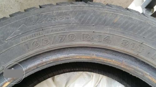 4 Anvelope ** NOKIAN ** 165/70/14 M+S ( fabricate 2013 )