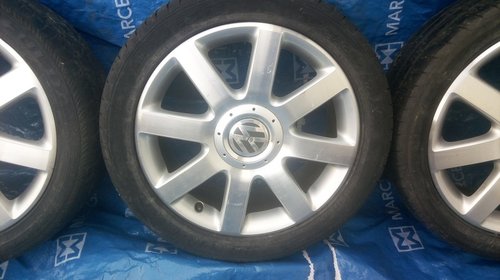 4 jante aliaj originale vw cu cauciucuri 225 45 r17 Marfa de calitate