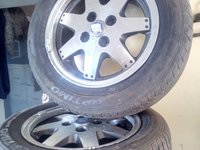 4 jante aliaj r14 + cauciucuri logan, astra , vectra , golf