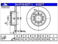 410277 set ate punte spate pt audi,seat,skoda,vw r253 plin