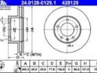 428129 set ate fata cu R305mm