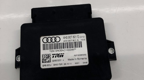 4H0907801 Calculator Frana De Mana Audi A8 4H