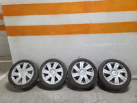 4Roți anvelope vara + jante aluminiu Citroen C3 195/50/R16