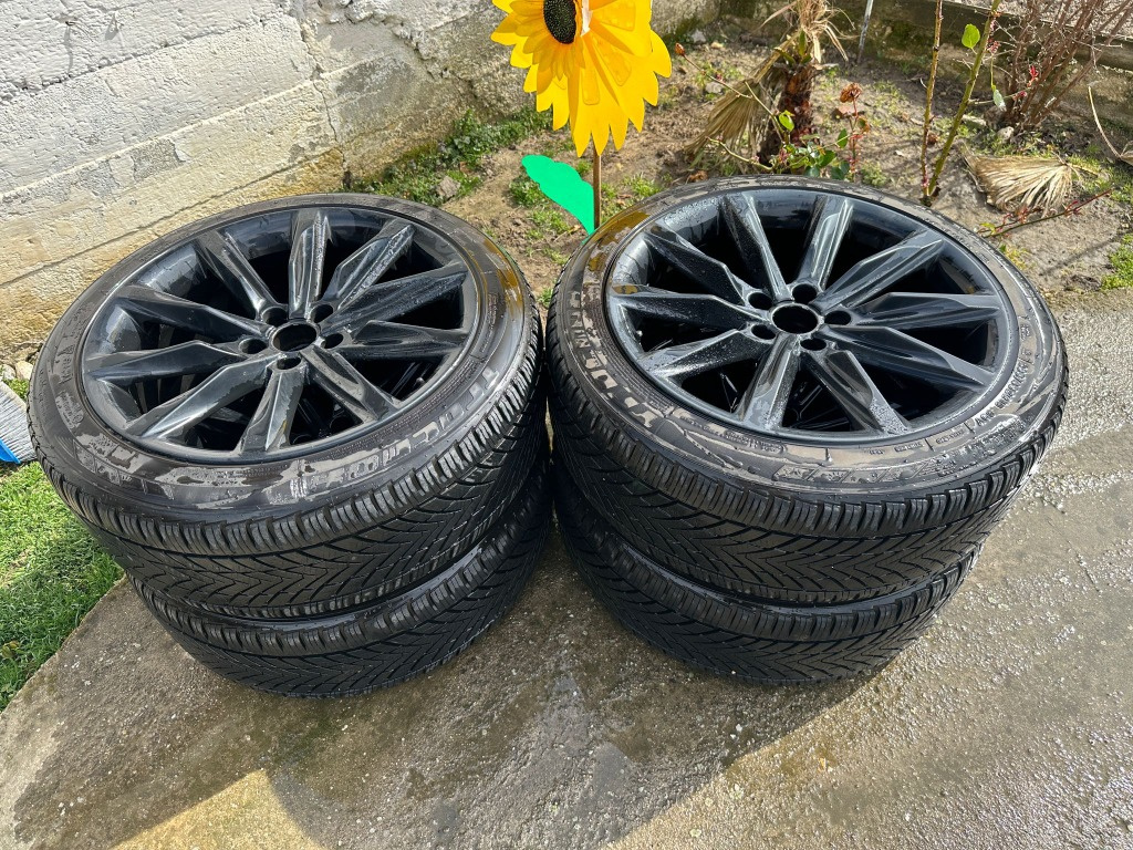 4x Jante R19 Audi A5,A6,A7,A8 OEM + Anvelope AllSeason 235/45ZR19 99Y