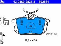 602831 set placute ate spate pt mitsubishi carisma,space star,volvo s40,v40