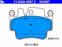 604987 set ate fata pt porsche 911,boxster