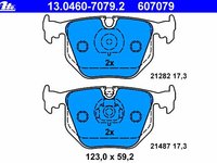 607079 ate set placute spate pt bmw,land rover range rover 3