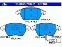 607184 set ate punte fata pt vw,seat,skoda,audi