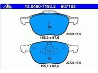 607193 set placute ate punte fata pt ford,volvo,mazda