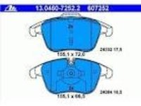 607252 set placute ate punte fata pt citroen c5