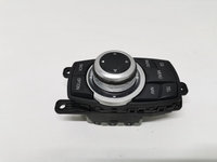 65829206444 IDrive Media Switch Joystick Controler BMW Seria 5 Gran Tourism F07 / F10