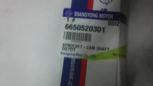 6650520301 Pinion ax came/distributie Ssangyong Rexton/Kyron/Actyon/Rodius/Actyon Sports